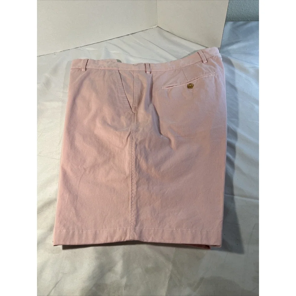 J McLAUGHLIN Men's Pink Flat Front Chino Shorts‎ Size 40
